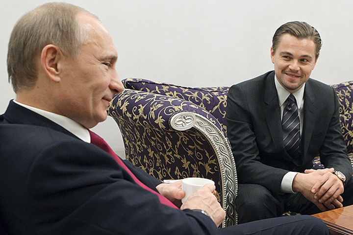На встрече с Владимиром Путиным