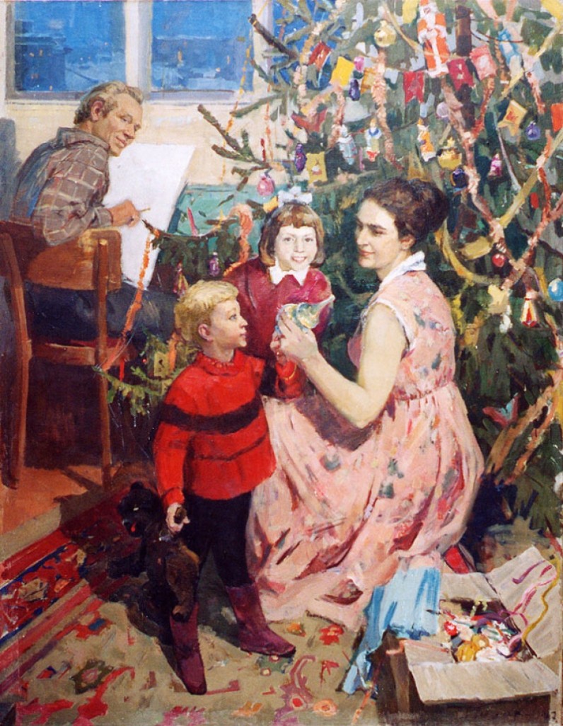 Александр Гуляев, Новый год, 1967