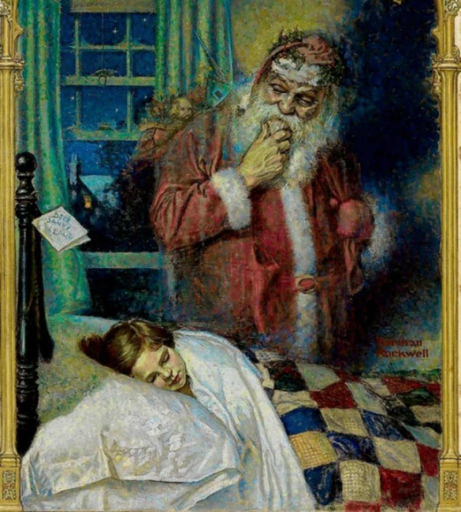 Норман Роквелл, Санта Клаус, 1921